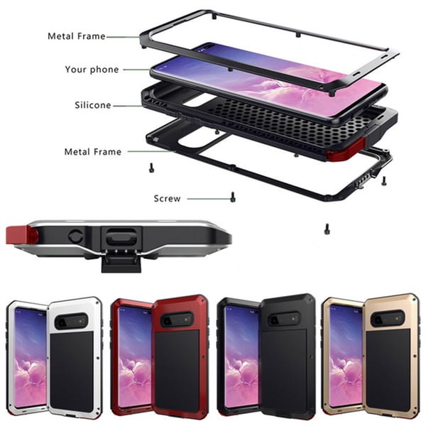 Samsung Galaxy S10 Plus - HEAVY DUTY Skyddsskal i Aluminium