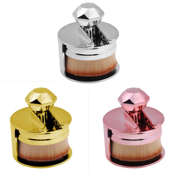 Premium Mjuk Oval Makeupborste Foundation / Löspulver