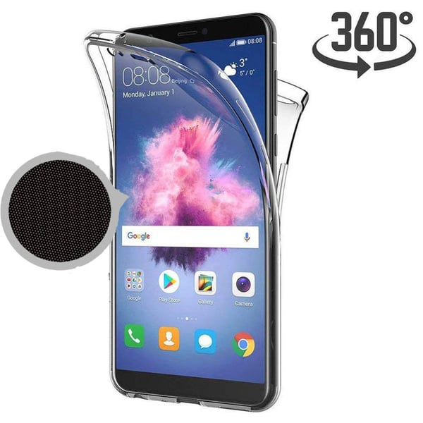 Elegant Stöttåligt Dubbelsidigt Silikonskal - Huawei Y6 2019
