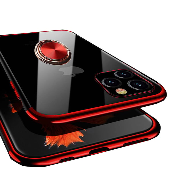 iPhone 11 Pro - Praktiskt Skyddsskal med Ringhållare Floveme