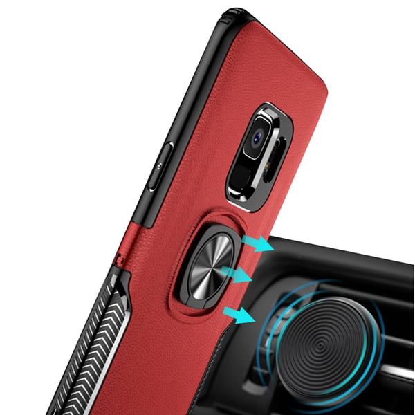 Samsung Galaxy S8+ - Skal med Ringhållare (LEMAN)