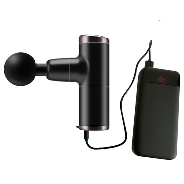 Mini Massage Pistol / Massage Gun Muskelstimulans (4 Huvuden)