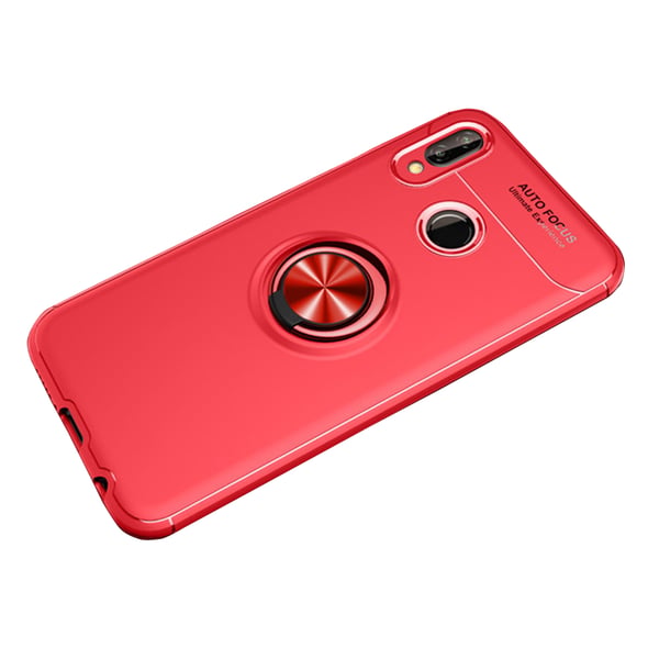 Praktiskt Skal med Ringhållare - Huawei P20 Lite