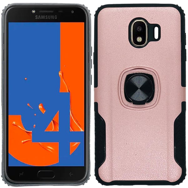 Samsung Galaxy J4 2018 - Smart Skyddande Skal med Ringh�llare