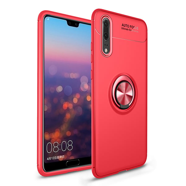 Huawei P20 - Hybridskal med Ringhållare från Auto Focus