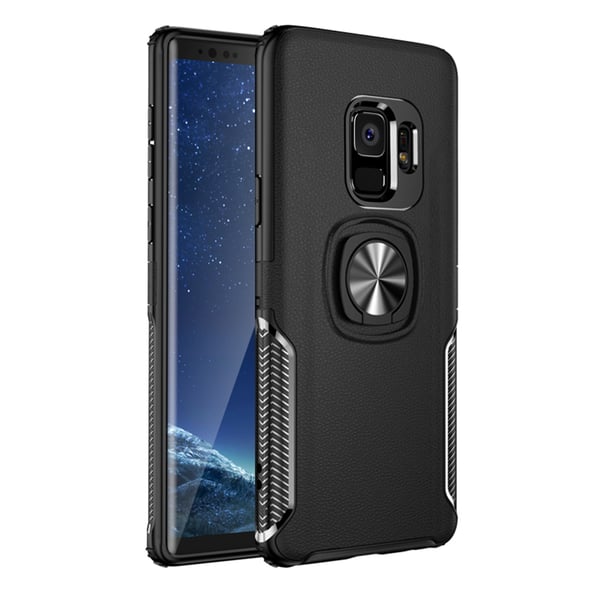 Skal med Ringhållare - Samsung Galaxy S9
