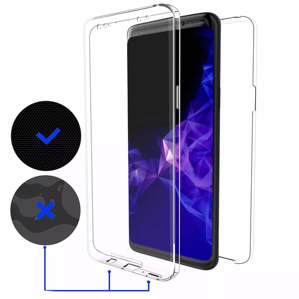 Skyddande Dubbelsidigt Silikonskal - Samsung Galaxy S10e