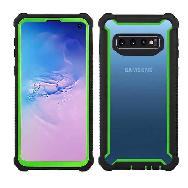 Samsung Galaxy S10 Plus - Skyddande Exklusivt Army Fodral
