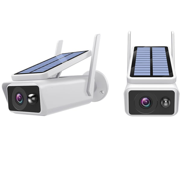 Solpanel Infraröd Övervakningskamera 1080P