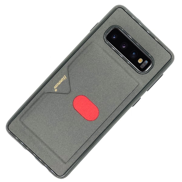 Samsung Galaxy S10 Plus - Skal med Kortfack (HANMAN)
