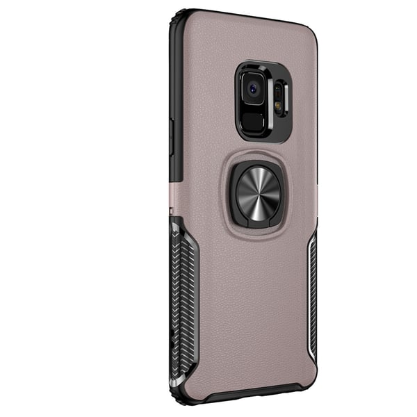 Praktiskt Skal med Ringhållare - Samsung Galaxy S8+