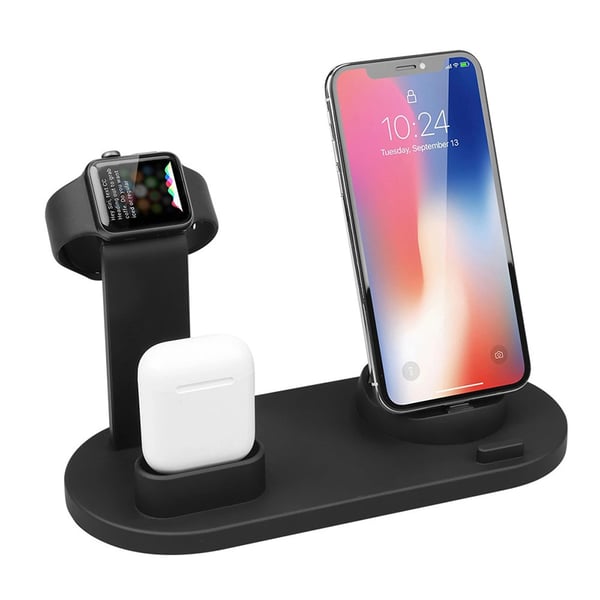 Praktiskt 3-1 Laddare Lightning, Micro USB, Type-C