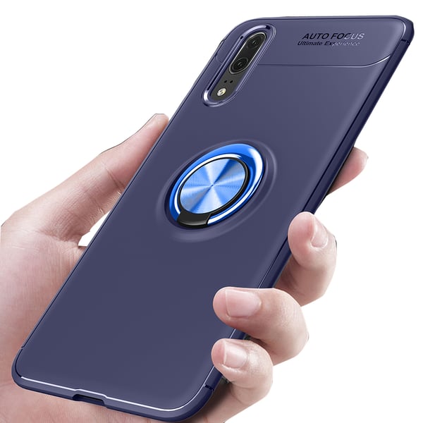 Huawei P20 - AUTO FOCUS - Skal med Ringhållare