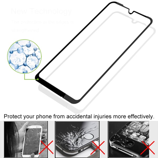 2-PACK Huawei P30 Skärmskydd Carbon HD 0,3mm