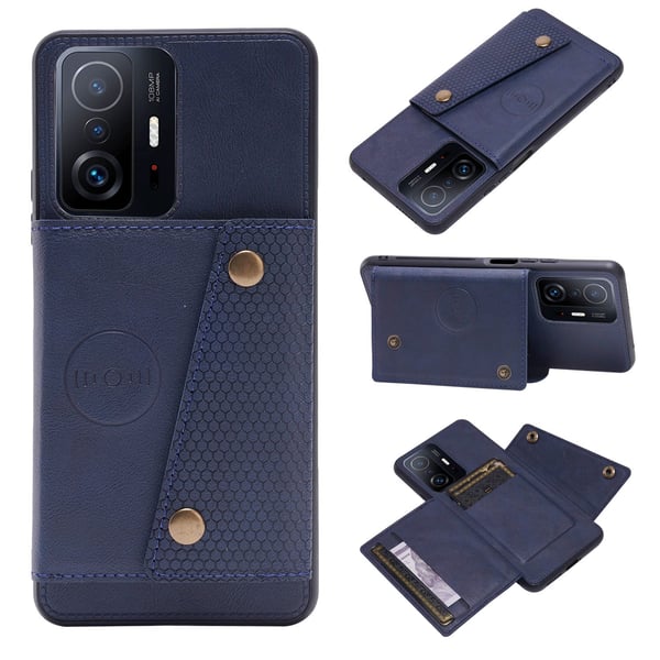 Xiaomi Mi 11T - Praktiskt Stilrent Skal med Korthållare