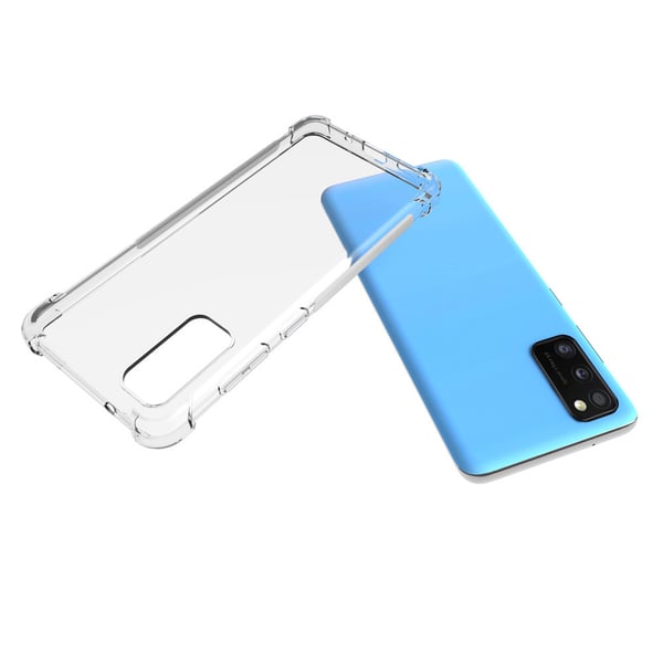 Samsung Galaxy A41 - Stötdämpande Silikonskal med Skärmskydd