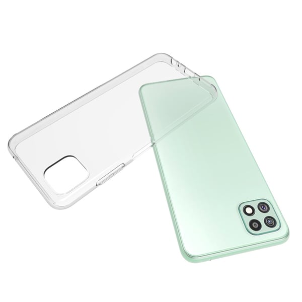 Samsung Galaxy A22 5G - Stötdämpande Stilsäkert Silikonskal