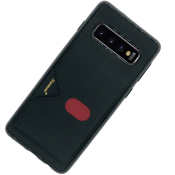 Samsung Galaxy S10 - Exklusivt Praktiskt Skal Kortfack (HANMAN)