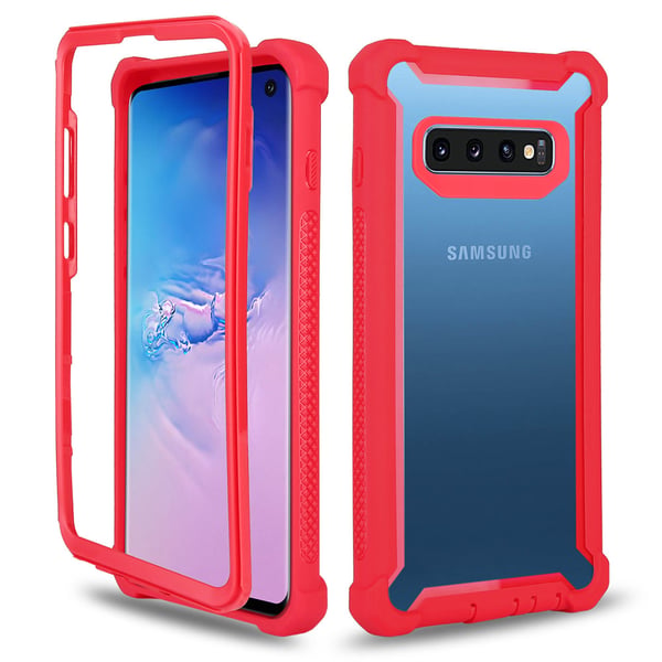 Samsung Galaxy S10 Plus - Skyddande Exklusivt Army Fodral