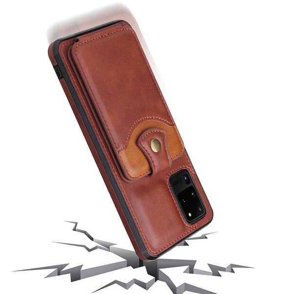 Praktiskt Skal med Kortfack - Samsung Galaxy S20 Ultra