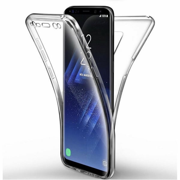 Skyddande Dubbelsidigt Silikonskal - Samsung Galaxy S10 Plus