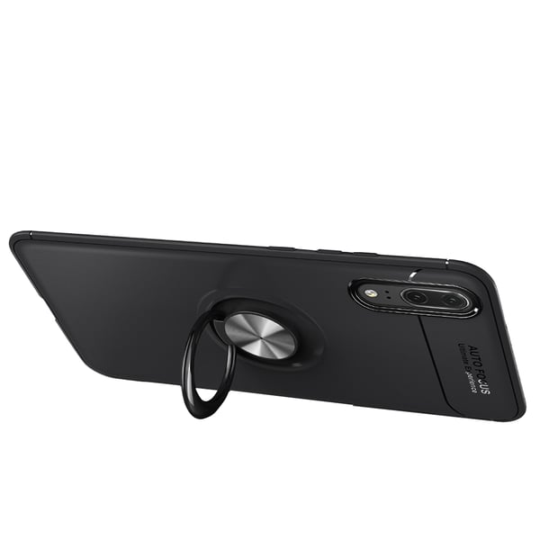 Huawei P20 - Hybridskal med Ringhållare från Auto Focus