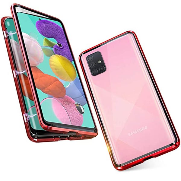 Samsung Galaxy A51 - Heltäckande Stilrent Magnetiskt Skal