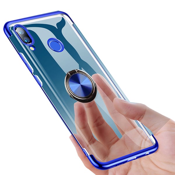Samsung Galaxy A40 - Skyddande Silikonskal med Ringh�llare