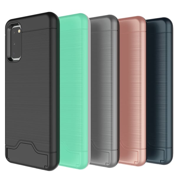 Samsung Galaxy S20 Plus - Stilrent Skal med Kortfack JENSEN