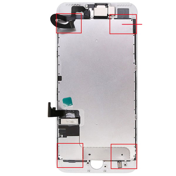 iPhone 7 komplett LCD skärm med smådelar