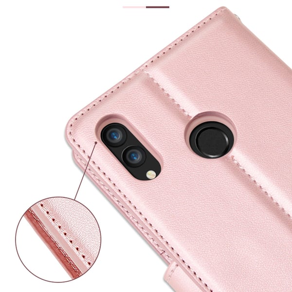 Huawei P Smart 2019 - Elegant Plånboksfodral Från Hanman