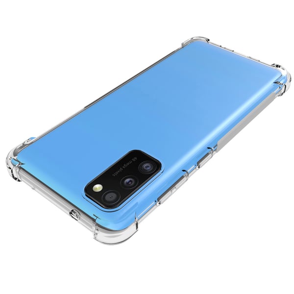 Samsung Galaxy A41 - Stötdämpande Silikonskal med Skärmskydd