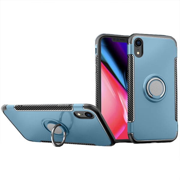 iPhone XR - HYBRID-Skal med Ringhållare från FLOVEME