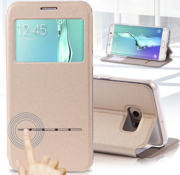 Smartfodral med Svarsfunktion - Samsung Galaxy A7 (Modell 2017)