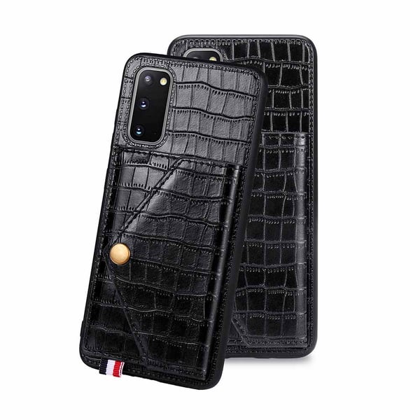 Samsung Galaxy S20 - Effektfullt Skal med Korthållare