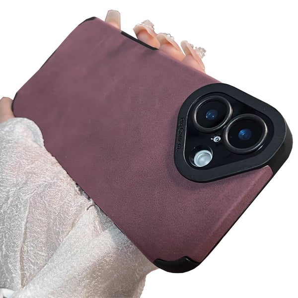 iPhone 16 Elegant Silikonskal med Skyddande Kant runt Kameran