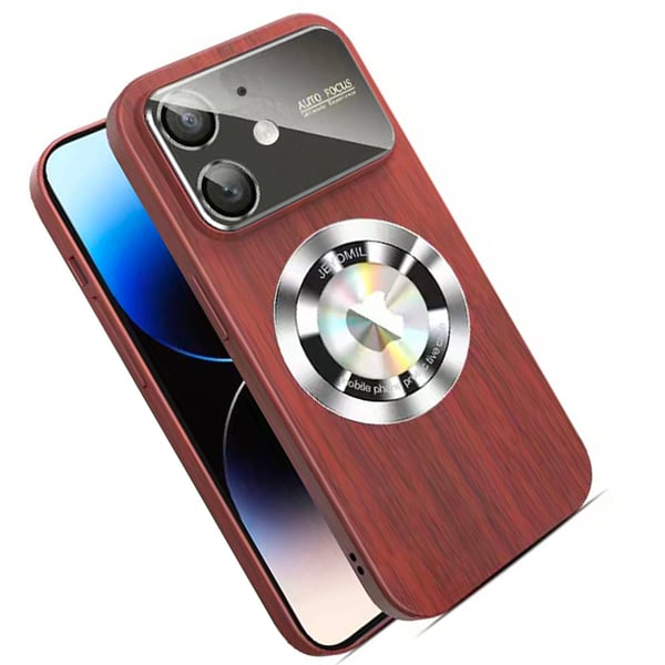 iPhone 11 -  Trätexturerat Magsafe Trådlöst Laddningsskal