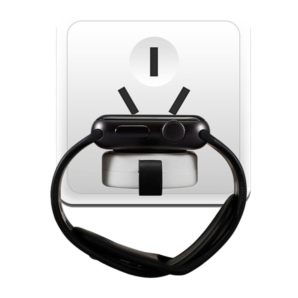 Portabel Mini Trådlösladdare för iWatch
