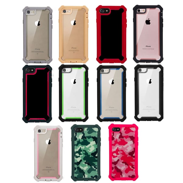 iPhone 6/6S Plus - Exklusivt EXXO Skyddsfodral med Hörnskydd