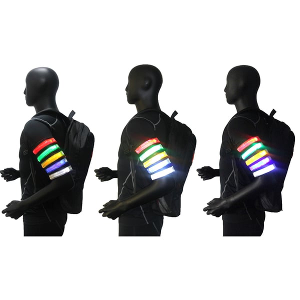 Praktiskt Effektfull LED Reflexarmband