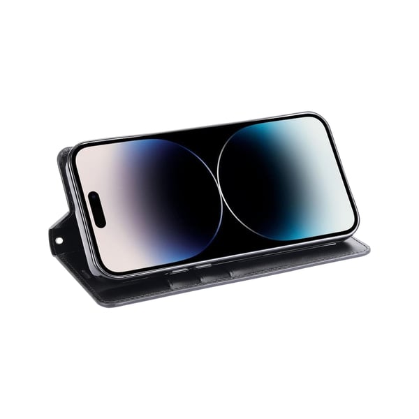 iPhone 16 Plus - Stilrent Plånboksfodral med Praktiska 3-Kortfack