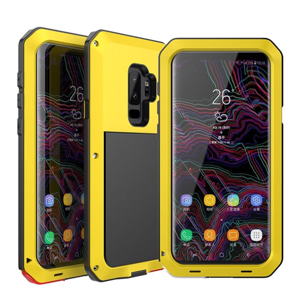 Samsung Galaxy S9 Plus - Kraftfullt Skyddande Aluminium Fodral