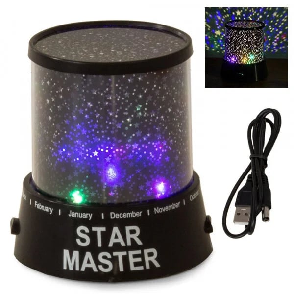 Elegant Projektor Sky Night Light - Skapa Magiska Nätter