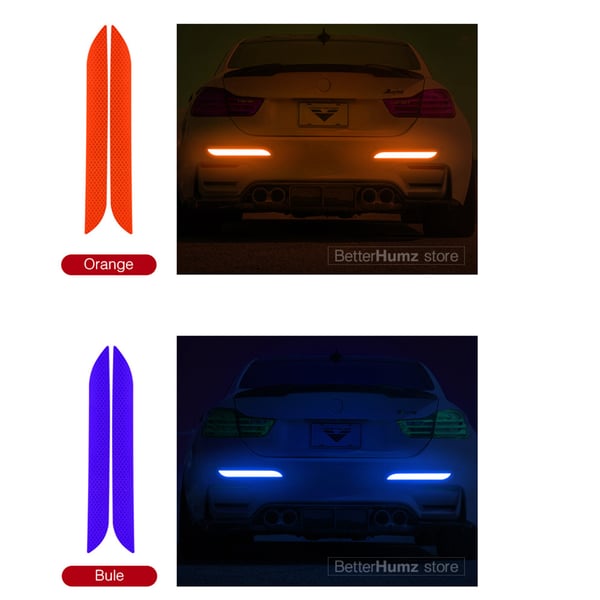 Effektfulla Hållbara 4-Pack Reflexremsor