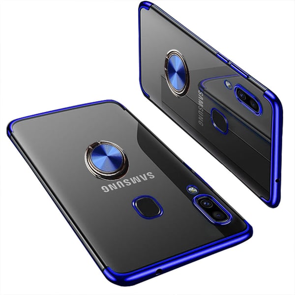 Silikonskal med Ringh�llare - Samsung Galaxy A20E