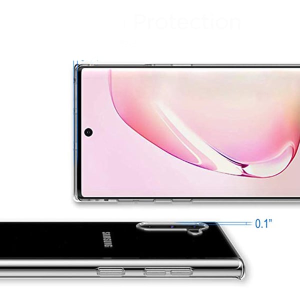 Stilsäkert Skyddsskal i Silikon - Samsung Galaxy Note 10