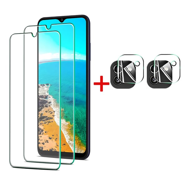 Galaxy A03 4G Skärmskydd + Kameralinsskydd HD 0,3mm