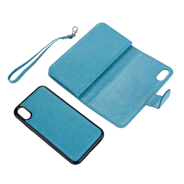 Dubbelt Plånboksfodral för iPhone XR från LEMAN