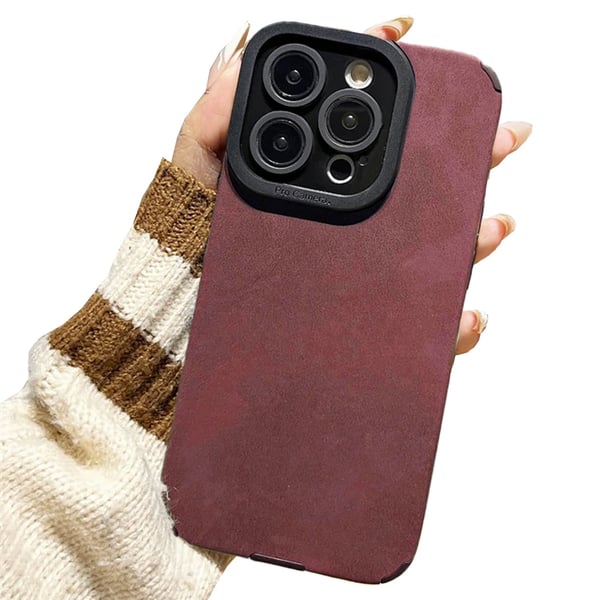iPhone 16 Pro - Elegant Silikonskal med Kameraskydd