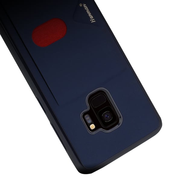 Elegant Hanman Skal med Kortfack - Samsung Galaxy S9